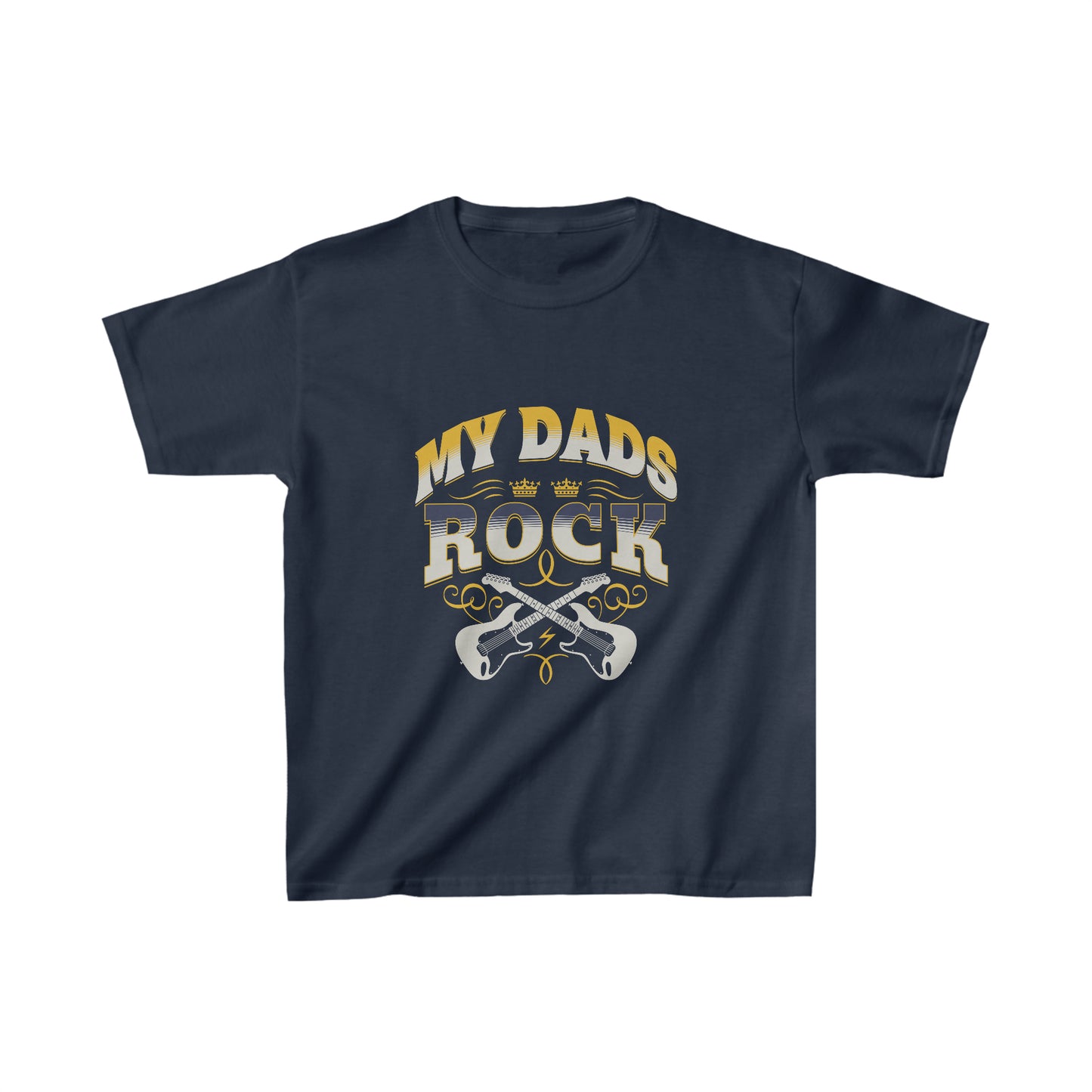 My Dads Rock Kids Heavy Cotton™ Tee